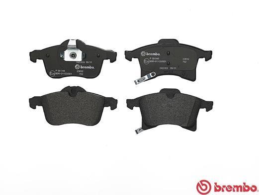 A.B.S. P 59 045 BREMBO BREMSBELÄGE, RICHTUNGSGEBUNDEN Bremsbelagsatz, Scheibenbremse